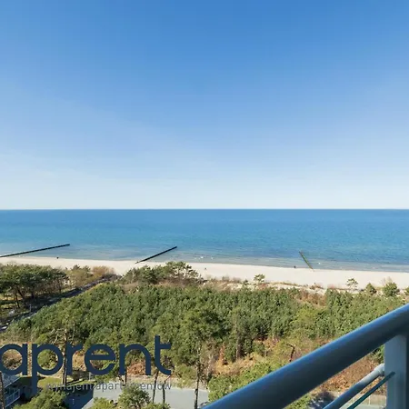 Apartment Golden Wave - Frontowy Widok Na Morze - Aprent