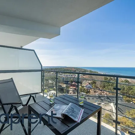 Golden Wave - Frontowy Widok Na Morze - Aprent 아파트