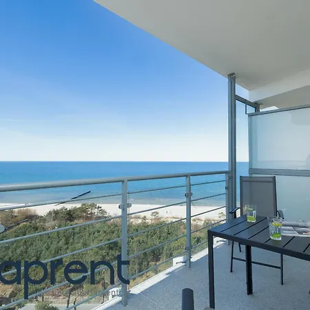 Golden Wave - Frontowy Widok Na Morze - Aprent Apartment Dziwnówek