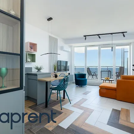 Apartment Golden Wave - Frontowy Widok Na Morze - Aprent Dziwnówek