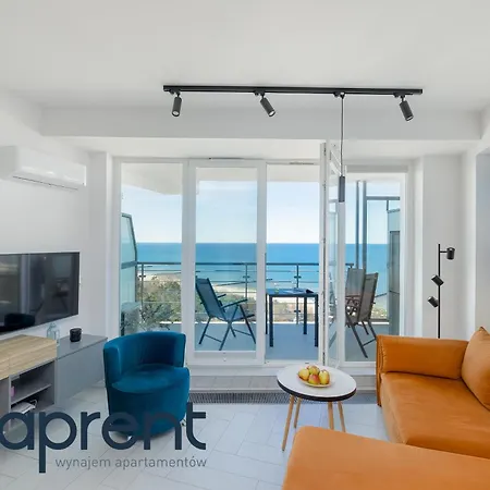 Apartment Golden Wave - Frontowy Widok Na Morze - Aprent *