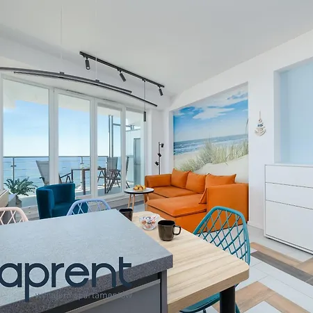 Apartment Golden Wave - Frontowy Widok Na Morze - Aprent *