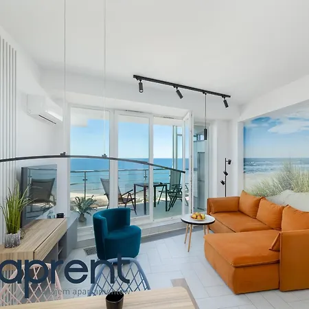 Apartment Golden Wave - Frontowy Widok Na Morze - Aprent Dziwnówek