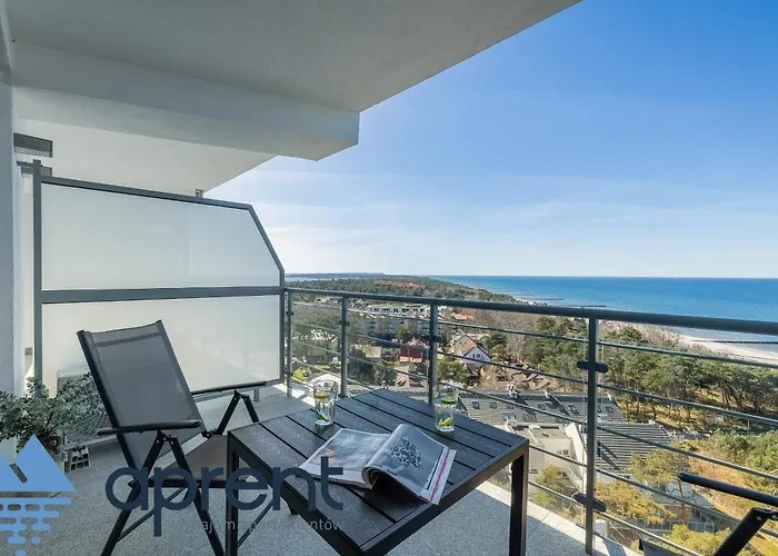 Golden Wave - Frontowy Widok Na Morze - Aprent 아파트