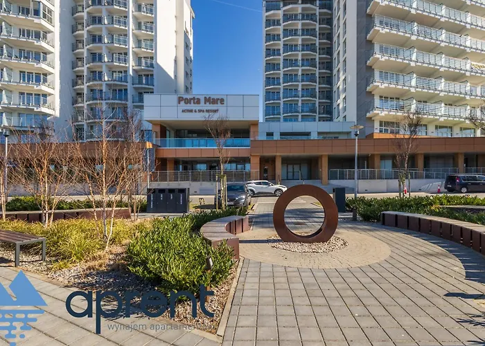 아파트 Golden Wave - Frontowy Widok Na Morze - Aprent