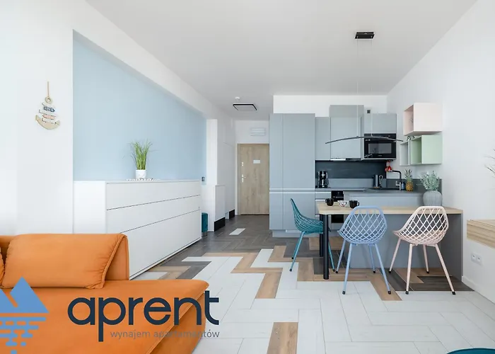 아파트 Golden Wave - Frontowy Widok Na Morze - Aprent *